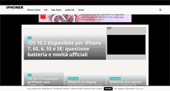Desktop Screenshot of iphoner.it